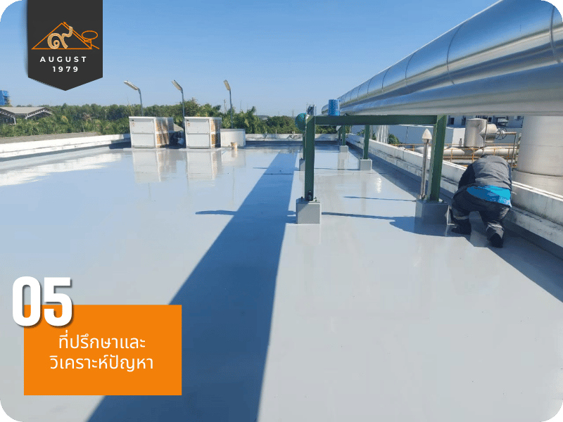 ปรึกษาและวิเคราะห์ปัญหาระบบกันซึม